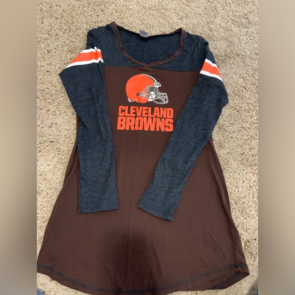 Team Apparel Browns long sleeve tunic